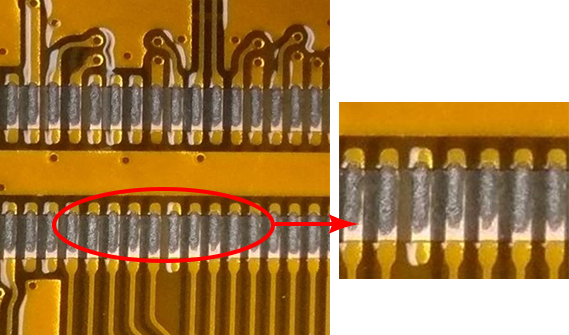 従来のメタルマスクを使用